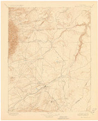 Walsenburg Colorado Historical topographic map, 1:125000 scale, 30 X 30 Minute, Year 1897