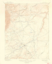 Walsenburg Colorado Historical topographic map, 1:125000 scale, 30 X 30 Minute, Year 1897