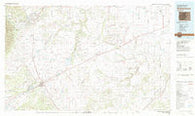 Walsenburg Colorado Historical topographic map, 1:100000 scale, 30 X 60 Minute, Year 1982