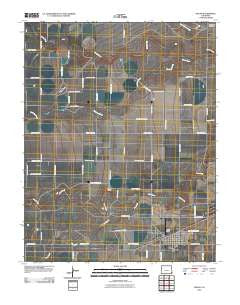 Walsh Colorado Historical topographic map, 1:24000 scale, 7.5 X 7.5 Minute, Year 2010
