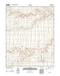 Walsh Colorado Historical topographic map, 1:24000 scale, 7.5 X 7.5 Minute, Year 2013