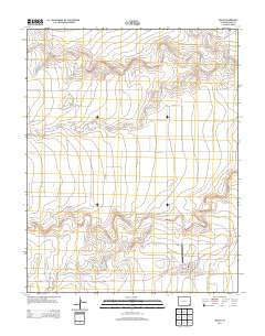 Walsh Colorado Historical topographic map, 1:24000 scale, 7.5 X 7.5 Minute, Year 2013
