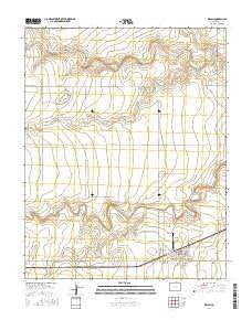 Walsh Colorado Current topographic map, 1:24000 scale, 7.5 X 7.5 Minute, Year 2016