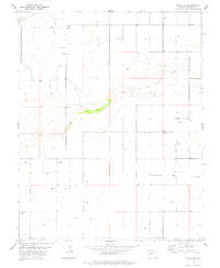 Walsh SE Colorado Historical topographic map, 1:24000 scale, 7.5 X 7.5 Minute, Year 1978