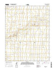 Walsh SE Colorado Current topographic map, 1:24000 scale, 7.5 X 7.5 Minute, Year 2016