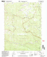 Walton Peak Colorado Historical topographic map, 1:24000 scale, 7.5 X 7.5 Minute, Year 2000