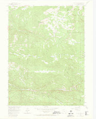 Walton Peak Colorado Historical topographic map, 1:24000 scale, 7.5 X 7.5 Minute, Year 1956