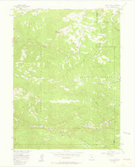 Walton Peak Colorado Historical topographic map, 1:24000 scale, 7.5 X 7.5 Minute, Year 1956
