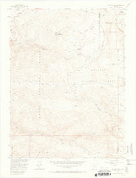 Walton Peak Colorado Historical topographic map, 1:24000 scale, 7.5 X 7.5 Minute, Year 1956