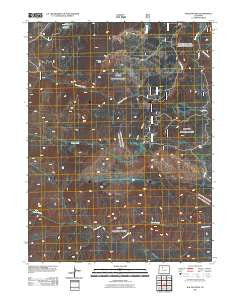 Walton Peak Colorado Historical topographic map, 1:24000 scale, 7.5 X 7.5 Minute, Year 2011