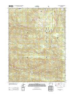 Walton Peak Colorado Historical topographic map, 1:24000 scale, 7.5 X 7.5 Minute, Year 2013