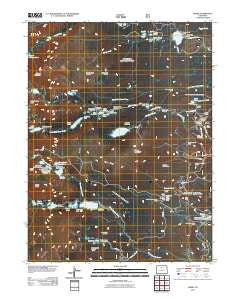 Ward Colorado Historical topographic map, 1:24000 scale, 7.5 X 7.5 Minute, Year 2011