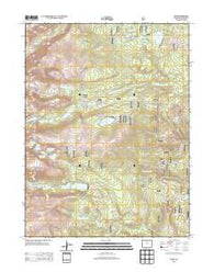 Ward Colorado Historical topographic map, 1:24000 scale, 7.5 X 7.5 Minute, Year 2013