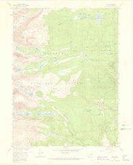 Ward Colorado Historical topographic map, 1:24000 scale, 7.5 X 7.5 Minute, Year 1957