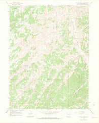 Water Canyon Colorado Historical topographic map, 1:24000 scale, 7.5 X 7.5 Minute, Year 1964