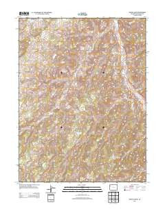 Water Canyon Colorado Historical topographic map, 1:24000 scale, 7.5 X 7.5 Minute, Year 2013