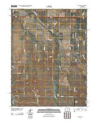 Watkins Colorado Historical topographic map, 1:24000 scale, 7.5 X 7.5 Minute, Year 2010