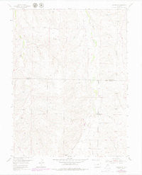 Watkins SE Colorado Historical topographic map, 1:24000 scale, 7.5 X 7.5 Minute, Year 1955