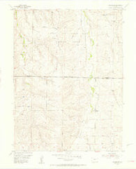 Watkins SE Colorado Historical topographic map, 1:24000 scale, 7.5 X 7.5 Minute, Year 1955