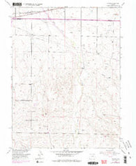 Watkins Colorado Historical topographic map, 1:24000 scale, 7.5 X 7.5 Minute, Year 1954