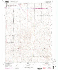 Watkins Colorado Historical topographic map, 1:24000 scale, 7.5 X 7.5 Minute, Year 1954