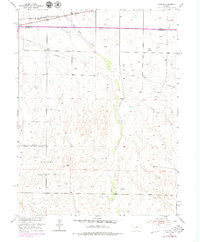 Watkins Colorado Historical topographic map, 1:24000 scale, 7.5 X 7.5 Minute, Year 1954