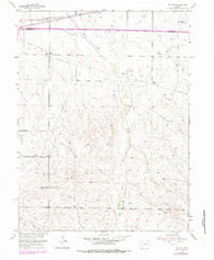 Watkins Colorado Historical topographic map, 1:24000 scale, 7.5 X 7.5 Minute, Year 1954