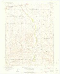 Watkins Colorado Historical topographic map, 1:24000 scale, 7.5 X 7.5 Minute, Year 1954