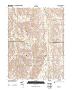 Watkins SE Colorado Historical topographic map, 1:24000 scale, 7.5 X 7.5 Minute, Year 2013