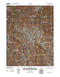 Waugh Mountain Colorado Historical topographic map, 1:24000 scale, 7.5 X 7.5 Minute, Year 2010