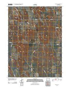 Wauneta Colorado Historical topographic map, 1:24000 scale, 7.5 X 7.5 Minute, Year 2010