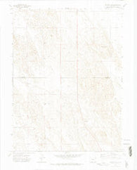 Wauneta NE Colorado Historical topographic map, 1:24000 scale, 7.5 X 7.5 Minute, Year 1971