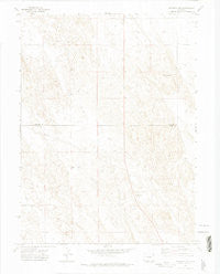 Wauneta NE Colorado Historical topographic map, 1:24000 scale, 7.5 X 7.5 Minute, Year 1971