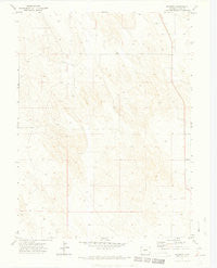 Wauneta Colorado Historical topographic map, 1:24000 scale, 7.5 X 7.5 Minute, Year 1971