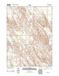 Wauneta NE Colorado Historical topographic map, 1:24000 scale, 7.5 X 7.5 Minute, Year 2013