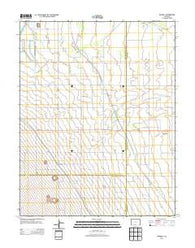 Waverly Colorado Historical topographic map, 1:24000 scale, 7.5 X 7.5 Minute, Year 2013