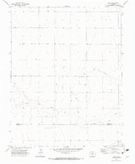 Webb Colorado Historical topographic map, 1:24000 scale, 7.5 X 7.5 Minute, Year 1971