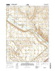 Weldona Colorado Current topographic map, 1:24000 scale, 7.5 X 7.5 Minute, Year 2016