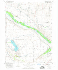 Weldona Colorado Historical topographic map, 1:24000 scale, 7.5 X 7.5 Minute, Year 1951