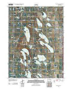 Wellington Colorado Historical topographic map, 1:24000 scale, 7.5 X 7.5 Minute, Year 2010