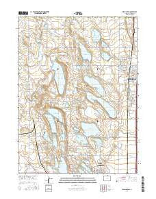 Wellington Colorado Current topographic map, 1:24000 scale, 7.5 X 7.5 Minute, Year 2016