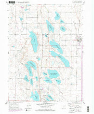 Wellington Colorado Historical topographic map, 1:24000 scale, 7.5 X 7.5 Minute, Year 1960
