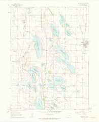 Wellington Colorado Historical topographic map, 1:24000 scale, 7.5 X 7.5 Minute, Year 1960