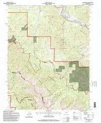 Wellsville Colorado Historical topographic map, 1:24000 scale, 7.5 X 7.5 Minute, Year 1994