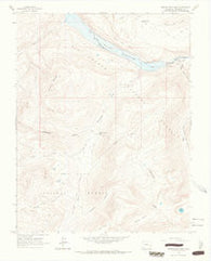 Weminuche Pass Colorado Historical topographic map, 1:24000 scale, 7.5 X 7.5 Minute, Year 1964