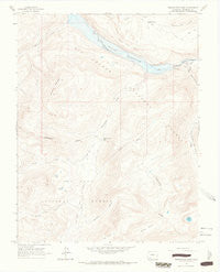 Weminuche Pass Colorado Historical topographic map, 1:24000 scale, 7.5 X 7.5 Minute, Year 1964