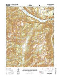 Weminuche Pass Colorado Current topographic map, 1:24000 scale, 7.5 X 7.5 Minute, Year 2016
