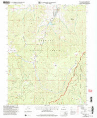 West Baldy Colorado Historical topographic map, 1:24000 scale, 7.5 X 7.5 Minute, Year 2001
