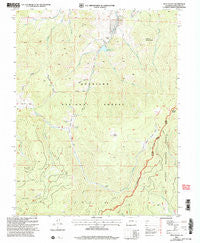 West Baldy Colorado Historical topographic map, 1:24000 scale, 7.5 X 7.5 Minute, Year 2001