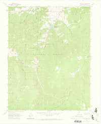 West Baldy Colorado Historical topographic map, 1:24000 scale, 7.5 X 7.5 Minute, Year 1962